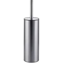 Йоржик для унітазу підлоговий Mixxus Premium Ellipse-TB0201 SS Color MI7067, Нержавіюча сталь