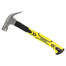 Молоток-гвоздодер Sigma 450г фибергласовая ручка (магнит) 4315011