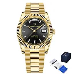 Наручний годинник чоловічий PD-1783 Gold-Black Pagani Design acs0031213