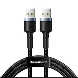Кабель Baseus Cafule USB3.0 Male to USB 3.0 Male 1m CADKLF-C0G Dark Grey