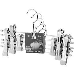 Набор вешалок Ardesto с прищепками для брюк 30 см 5 шт белый (ARHC2805WC)