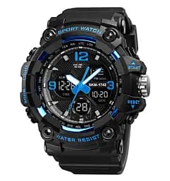 Skmei 1742 Black-Blue SALE