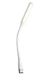 USB LED лампа CUKTECH (ZMI) LED 2 AL003 для ноутбука Power Bank портативна світлодіодна 5 режимів гнучка White