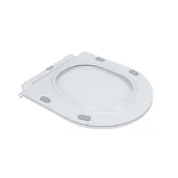Унітаз-компакт Qtap Presto безобідковий з сідінням Soft-close QT24221217AW, Білий - мініатюра 8