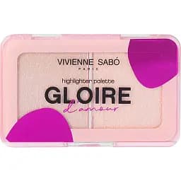 Палетка хайлайтеров Vivienne Sabo Gloire D'amour №02, 6 г (8000019905790)