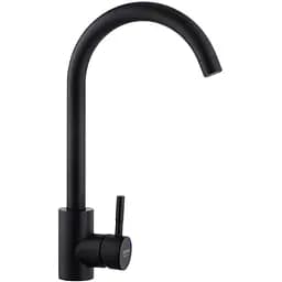 Змішувач для кухні Kroner KRP Edelstahl Klassisch - SCH035GLA CV024352 Чорний матовий