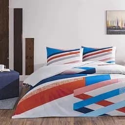 Постільна білизна Freya Blue Фланель / простирадло на резинці Tac pbe0051638