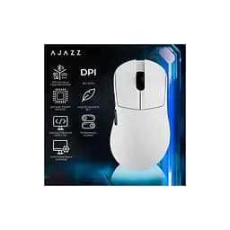 Мишка Ajazz AJ179 V2 MAX Wireless/Bluetooth/USB White (AJ179-V2-MAX-W) - мініатюра 6