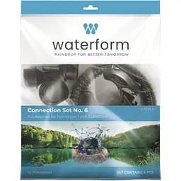 Комплект підключення для ємності для збору дощової води Prosperplast Icanset 6