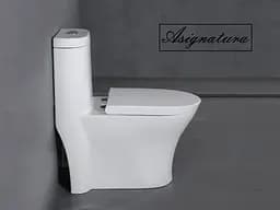 Унітаз-компакт з функцією піноутворення Asignatura Advance 95802505 з кришкою Soft Close, Білий - мініатюра 6