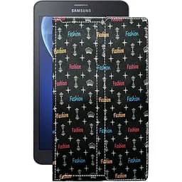 Чохол StatusCASE з екошкіри для планшету Samsung Galaxy Tab A 7.0 2016 (T280\T285) Фешн чорний