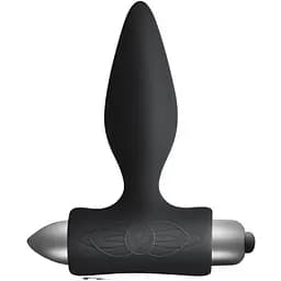 Анальная пробка с вибрацией Rocks Off Petite 10 см (черный)