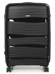 Валіза велика L поліпропілен Worldline Airtex 283 74,5×49×32см 120л Чорний - мініатюра 3