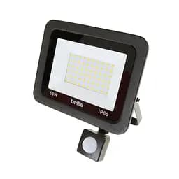 Світлодіодний прожектор Brille з датчиком руху HL-19P/50W NW IP65