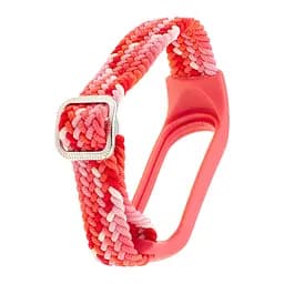 Ремінець Braided Buckle Enhanced Mi Band 3/4/5/6/7 Рожевий Червоний - мініатюра 2