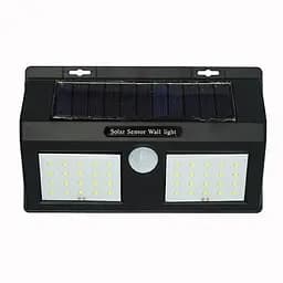 Вуличний світлодіодний навісний ліхтар прожектор з датчиком руху Solar 40 диодів - мініатюра 3