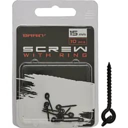 Гвинт для бойлів Brain Screw With Ring 15mm (10 шт/уп) SGCA-8026-18