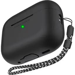 Чехол AhaStyle Colorful Silicone Case для AirPods Pro 2 Black (CP-187-2-C-BK) [133833]