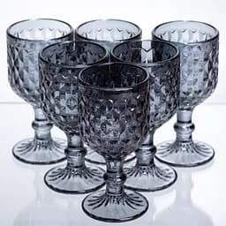 Набір чарок Geometric 6 штук по 50 мл HP-19-266 чарка для міцних напоїв коктейлів шотів прозора Yiwu HP-19-266