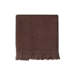 Рушник Lotus Home - Rius dark brown темно-коричневий 90x170 - мініатюра 2