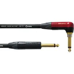 Инструментальный кабель Cordial Jack 6.3 - Jack 6.3 угловой 3.0 м CSI 6 RP-SILENT