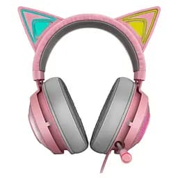 Гарнітура Razer Kraken Kitty Ed. USB RGB Pink (RZ04-02980200-R3M1) - мініатюра 2
