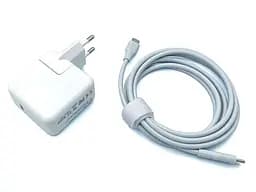 Зарядний пристрій Foxconn блок живлення + кабель C to C для ноутбуків Apple MacBook вихід Type-C 30W (A1882) - мініатюра 6