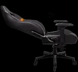 Геймерське крісло GT Racer чорне з темно-сірим (X-8009 Fabric Dark Gray/Black XL) - мініатюра 3