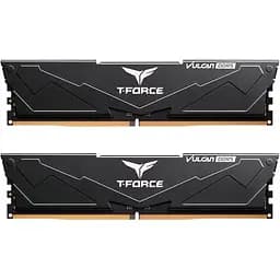 Модуль пам'яті DDR5 TEAM T-Force Vulcan 2x16GB 6000 MHz Black (FLBD532G6000HC30DC01) [157801]