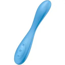 Вибратор Satisfyer G-Spot Flex 4+ Connect App 19.5 см голубой