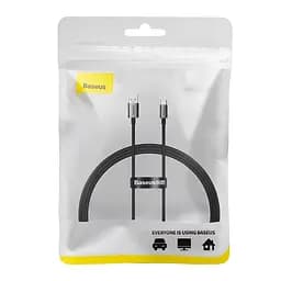 Кабель Baseus Superior Series Fast Charging Data Cable USB to Type-C 100W 1 м Cluster чорний - мініатюра 2