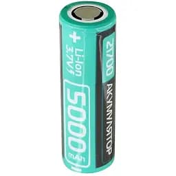 Літій-іонний акумулятор Rablex 21700 5000 mAh 3.7 V (Li-ion) Original зелений