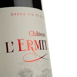Вино Chateau L'Ermitage Listrac-Medoc, червоне, сухе, 13%, 0,75 л (1313480) - мініатюра 3