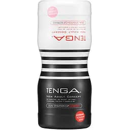 Мастурбатор Tenga Dual Sensation Cup Extremes прозорий