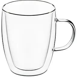 Набір чашок Ardesto з ручками і подвійними стінками 270 мл 2 шт. (AR2627BHR)