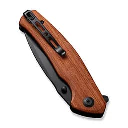 Ніж cкладний Sencut Slashkin S20066-4 Wood коричневий, чорне лезо - мініатюра 6