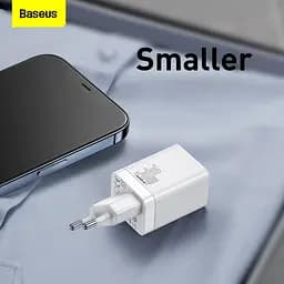 Зарядний пристрій Baseus Super Si Pro Quick Charger Type-C + USB 30 W CCSUPP-E02 - мініатюра 5