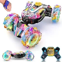 Всюдоход-трюкач на радиоуправлении Twist, аккумулятор, свет, дым, 30x9x15.5 см, 2333