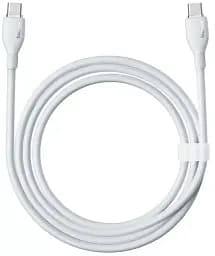 Кабель Baseus Pudding Series Fast Charging Cable Type-C to Type-C 100W 1.2m P10355702221-00 White - мініатюра 2