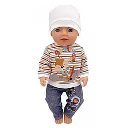 Пупс інтерактивний, BL242K, 45 см, з аксесуарами, п’є з пляшечки, ходить на горщик