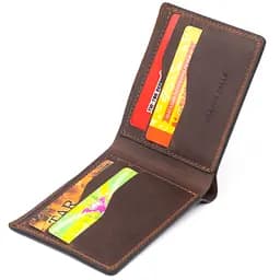 Шкіряне портмоне Grande Pelle 12х8х1 см acs0016120 - мініатюра 4