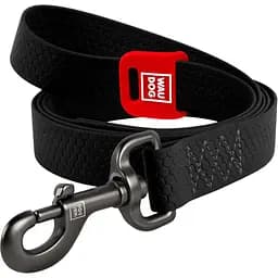 Повідець для собак Waudog Waterproof водостійкий S 500х1.5 см чорний