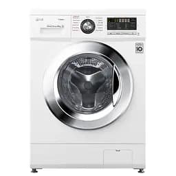 Пральна машина LG з фронтальним завантаженням F1096SDS3, 4кг, 1000, A++, Пар, глибина 36см, Дисплей, Інвертор, Білий (F1096SDS3) - мініатюра 3