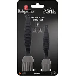 Пензлик кулінарний Berlinger Haus BH-7781 2 шт чорний