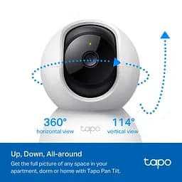 IP-камера TP-Link Tapo C210P2 3 Мп N300 microSD motion detection - мініатюра 5