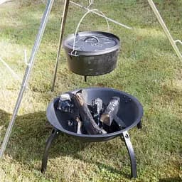 Гриль вугільний Bo-Camp Firebowl Harrow Black (8108500) - мініатюра 9