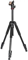 Трипод фотоаппарата Traveller-163 шаровидный 47-163см черный Hama teh0012967
