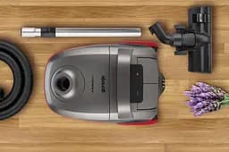 Пилосос мішковий Gorenje 700 Вт 3 л HEPA щітка Xpand Zone turbo brush телескоп чорний графіт - мініатюра 6
