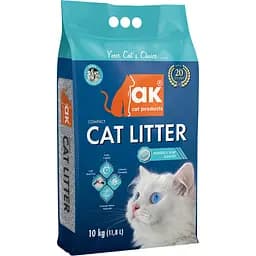 Наповнювач бентонітовий AKcat Compact Cat Litter Марсельське мило, 10 кг/11.8 л