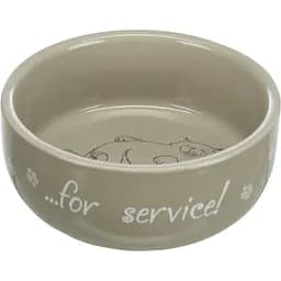 Миска Trixie Thanks for Service для котів, керамічна, 11 см, 300 мл